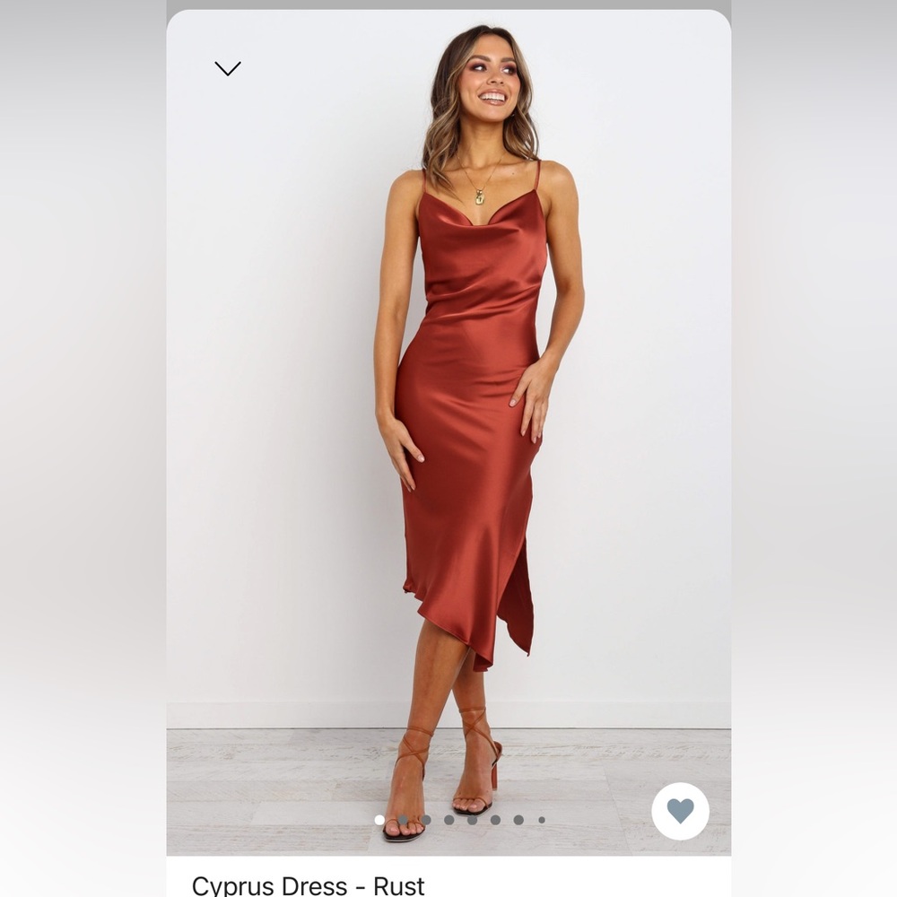 Cyprus petal and pup dress